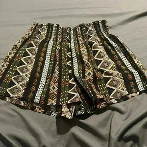 High Rise Dress Up Shorts